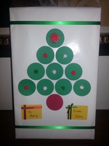 Gift Wrapping - Circle Tree