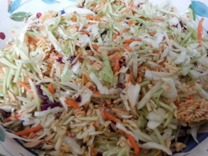 Ramen Noodle Cole Slaw